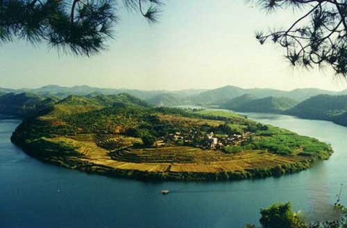 风水墓地图片