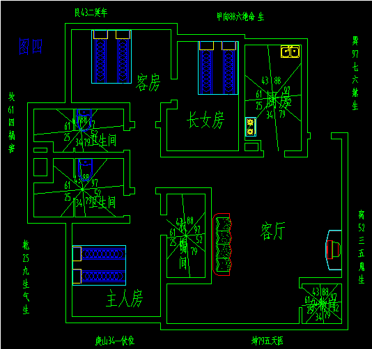 风水先生看14楼